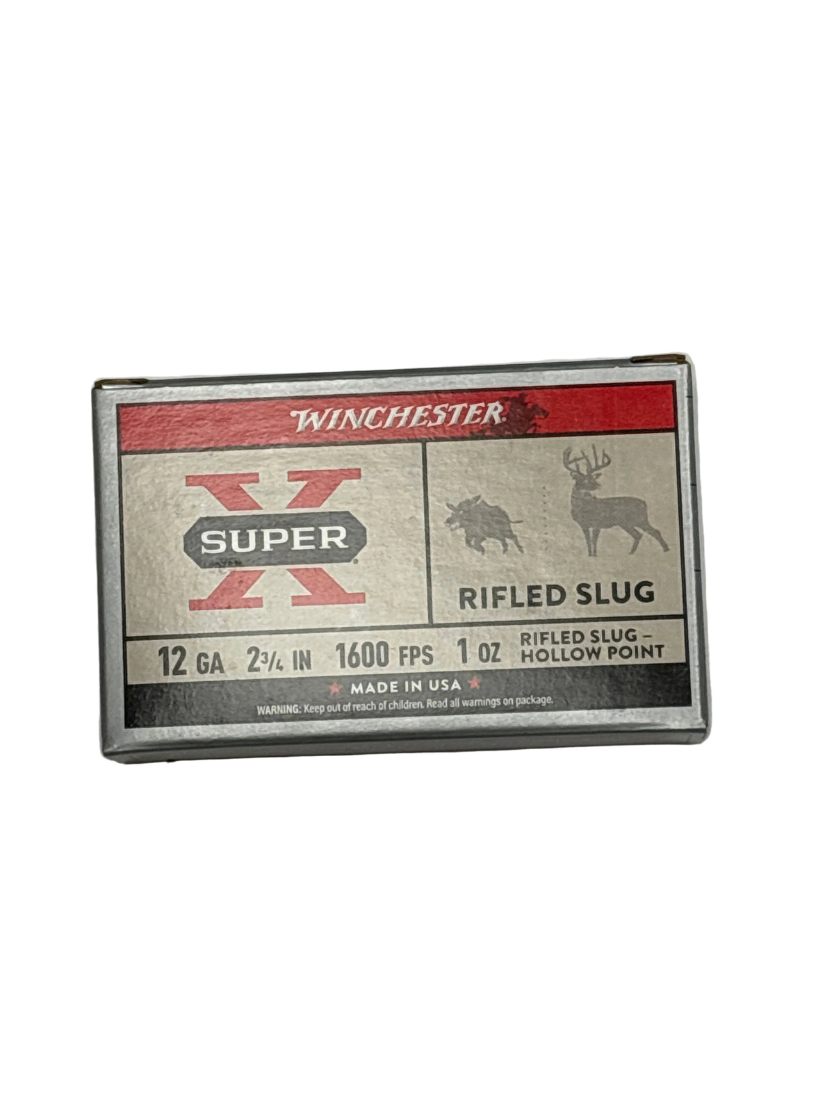 Winchester Super X 12ga 2 3/4” Rifled Slug 5rds