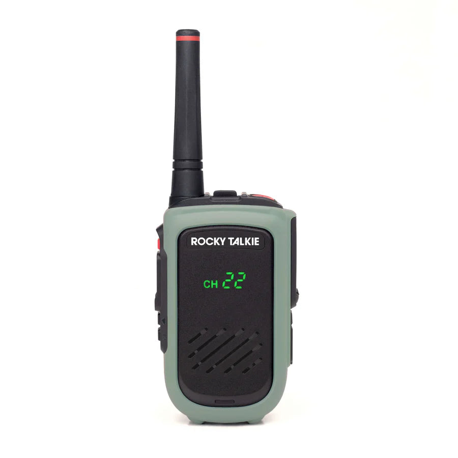 Rocky Talkie Mountain Radio — 3.5oz lightweight waterproof backcountry FRS radio