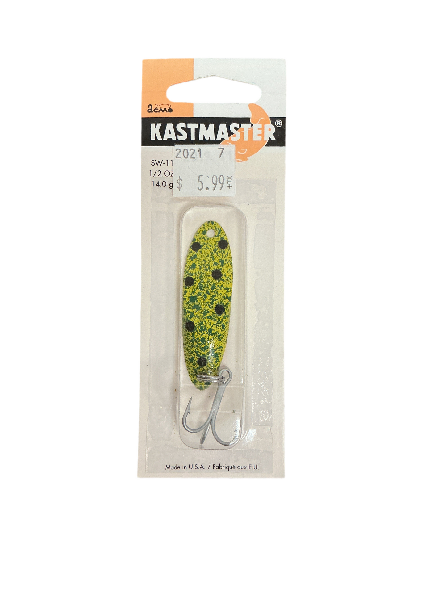 Kastmaster Acme Tackle Company 3/8oz.