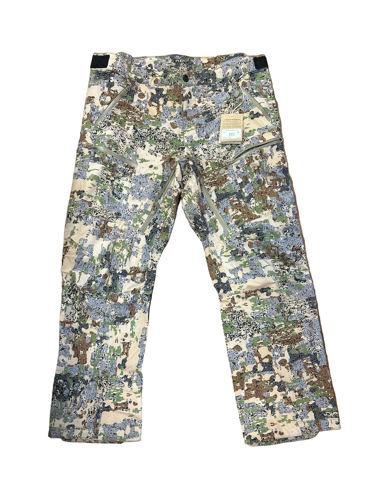 Forloh AllClima 3L Rain Pants in Camo — waterproof hunting pants for backcountry elk and deer hunting