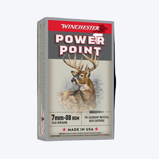 7mm-08 Rem Winchester 140gr Power Point