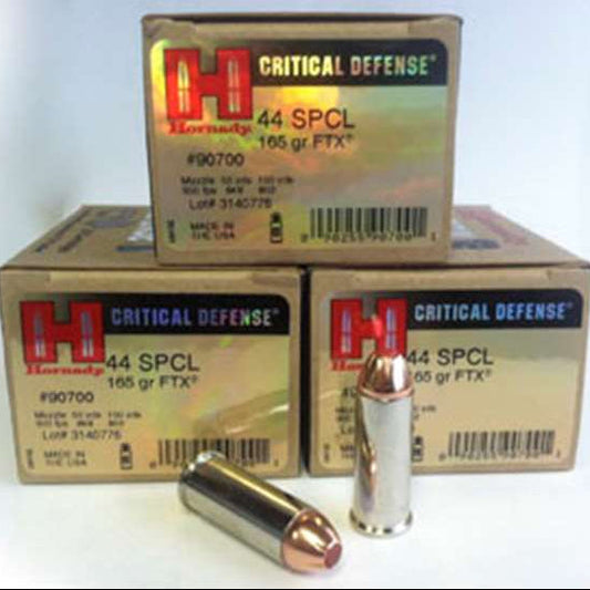 44 Special 165gr FTX Critical Defense – 900 fps – 20 Rounds