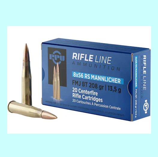 8x56 RS Rifle Line 208gr SP