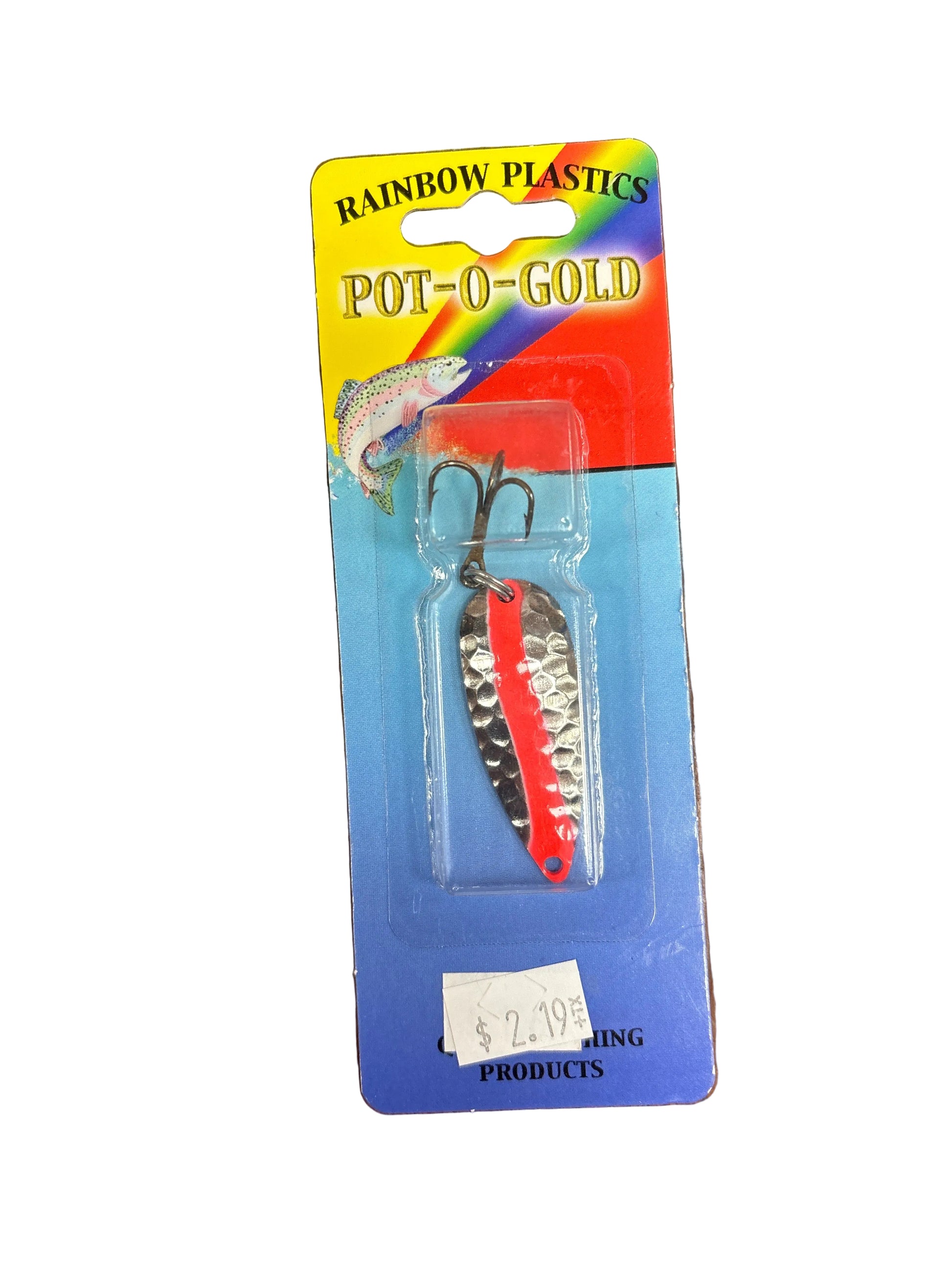 Rainbow Plastics Pot-O-Gold Spoon 1/4 oz Casting/Trolling Lure