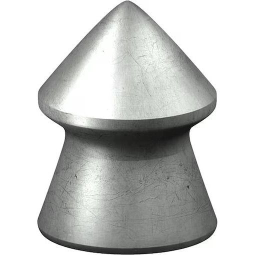 Crosman Premier Pointed .177 caliber pellets — 500-count tin with sharp conical tip for hunting and pest control