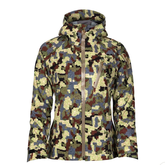 Forloh AllClima Airalight 3L Rain Jacket in Deep Cover — ultralight waterproof hunting rain gear with RECCO reflector