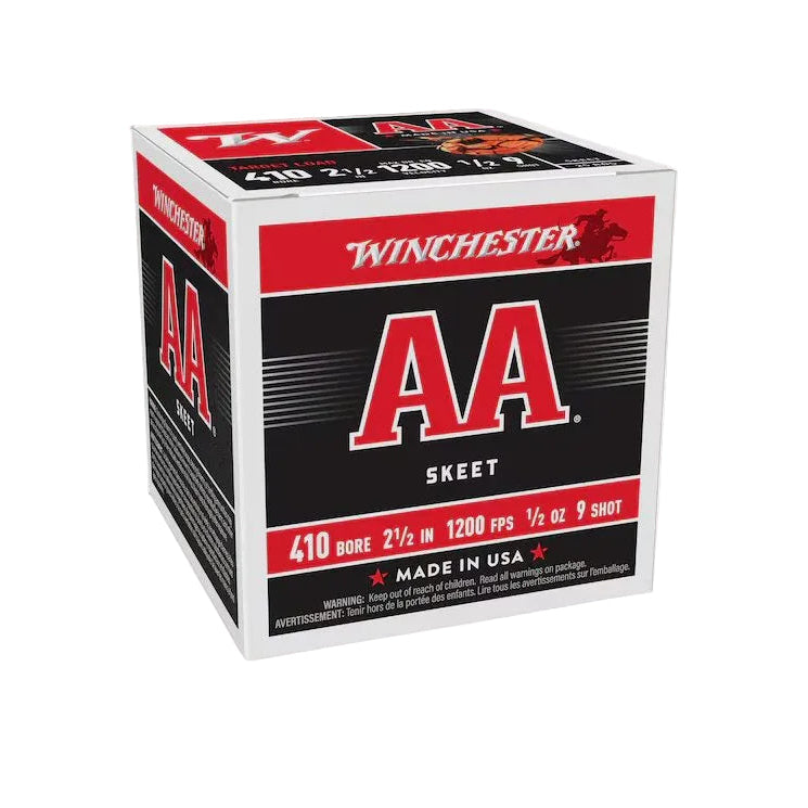 410 Winchester AA 2-1/2” 1300 FPS 1/2 oz 8 Shot