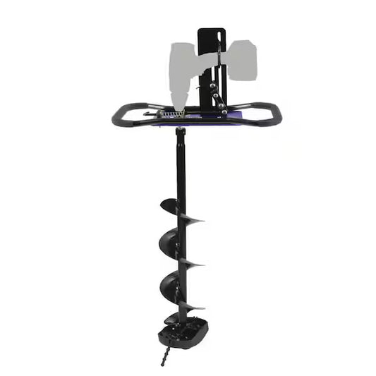 Clam 8-Inch Drill Plate Pro Auger Kit