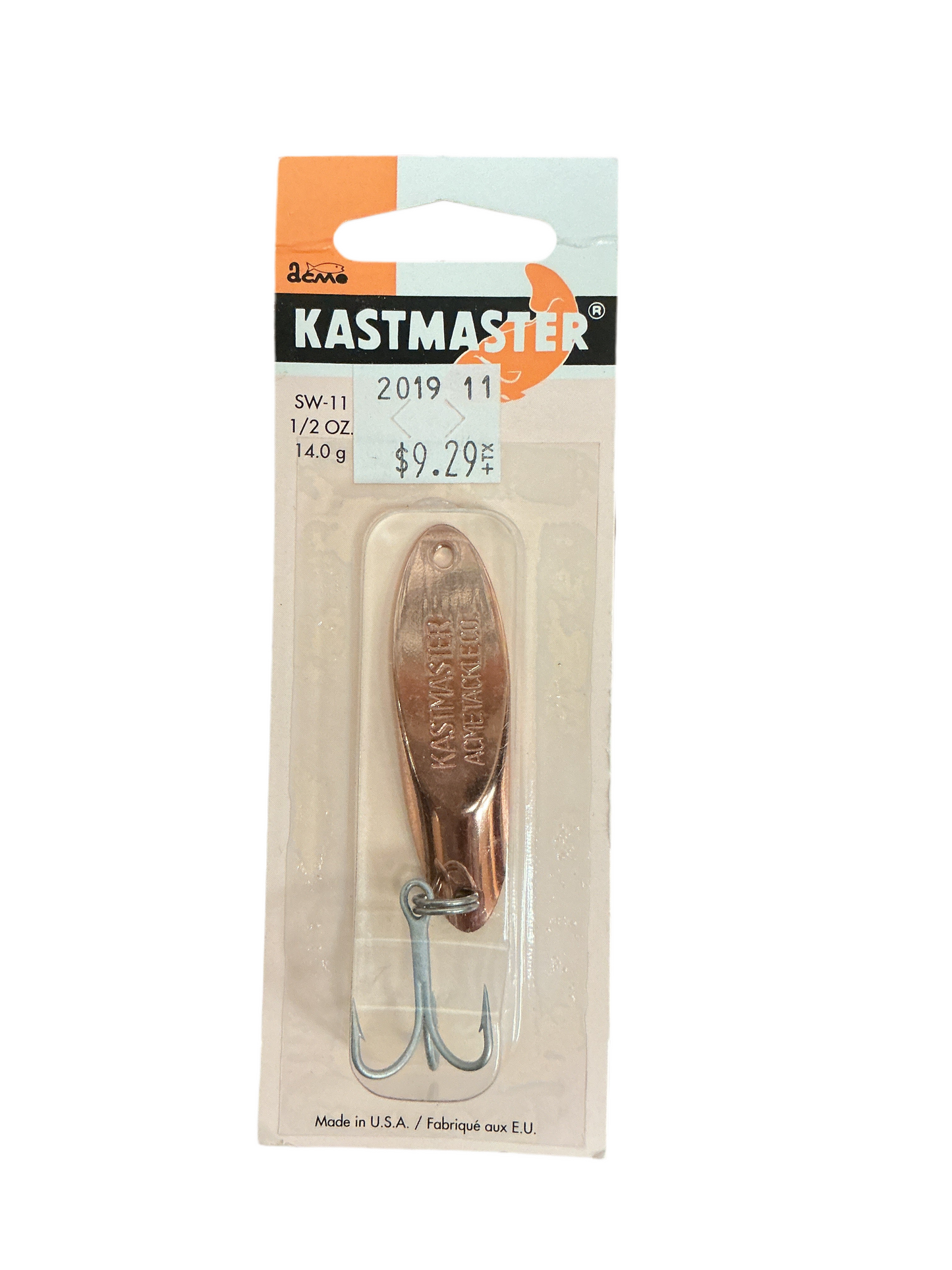 Kastmaster Acme Tackle Company 1/2oz.