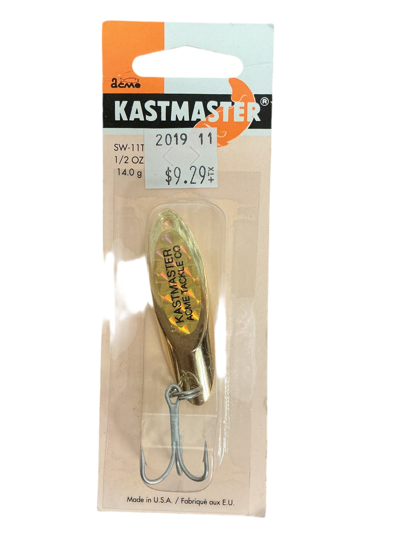 Kastmaster Acme Tackle Company 1/2oz.