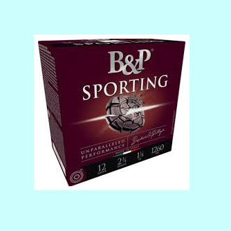 B&P Sporting Clay 12 ga 2 /34 1oz 1260 fps 7 1/2 shot