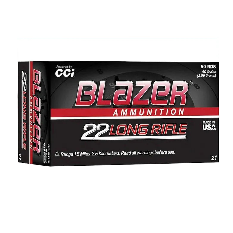 22 LR Blazer 40 GRN 50 RND