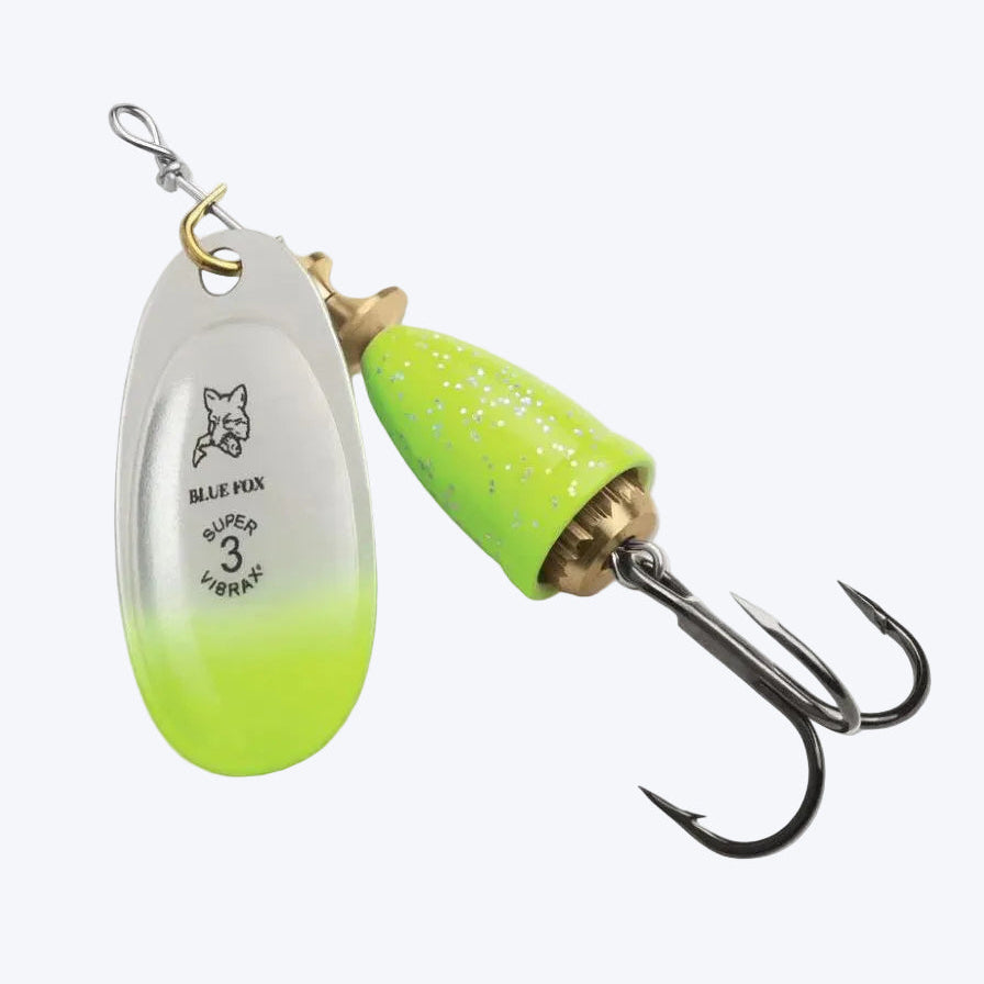 Blue Fox Vibrax #3 - Chartreuse Green