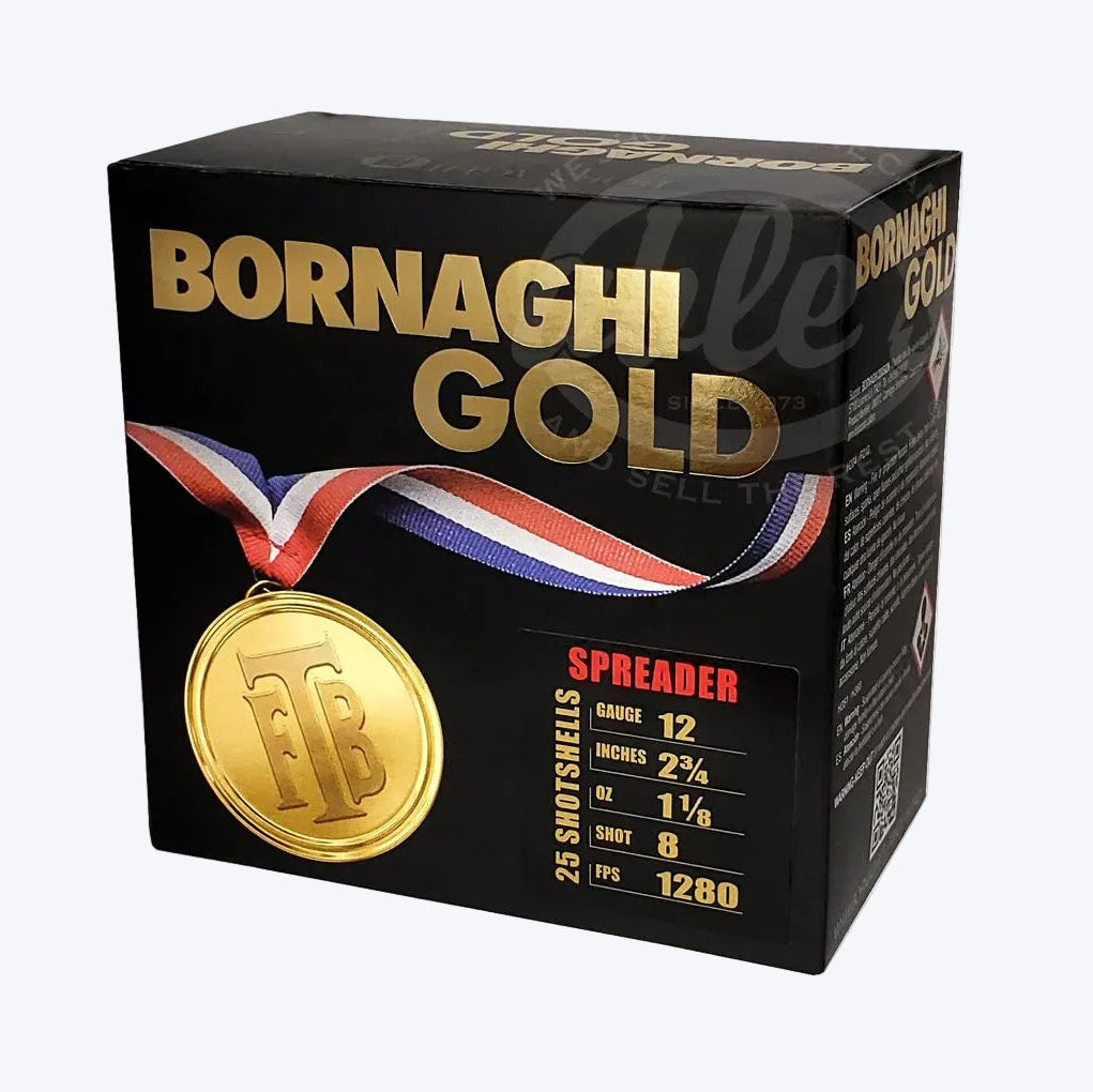 Bornaghi Gold Spreader 12GA 2 3/4 1280FPS 1 1/8OZ #8