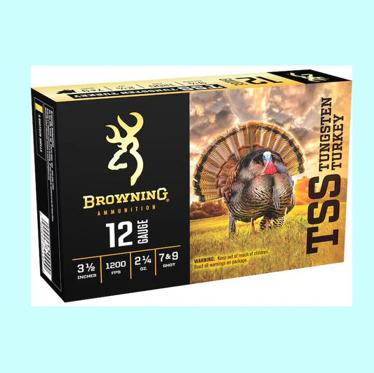 Browning 12 Gauge TSS Tungsten Turkey 3-1/2” 1200 2-1/4oz 7&9 5 round