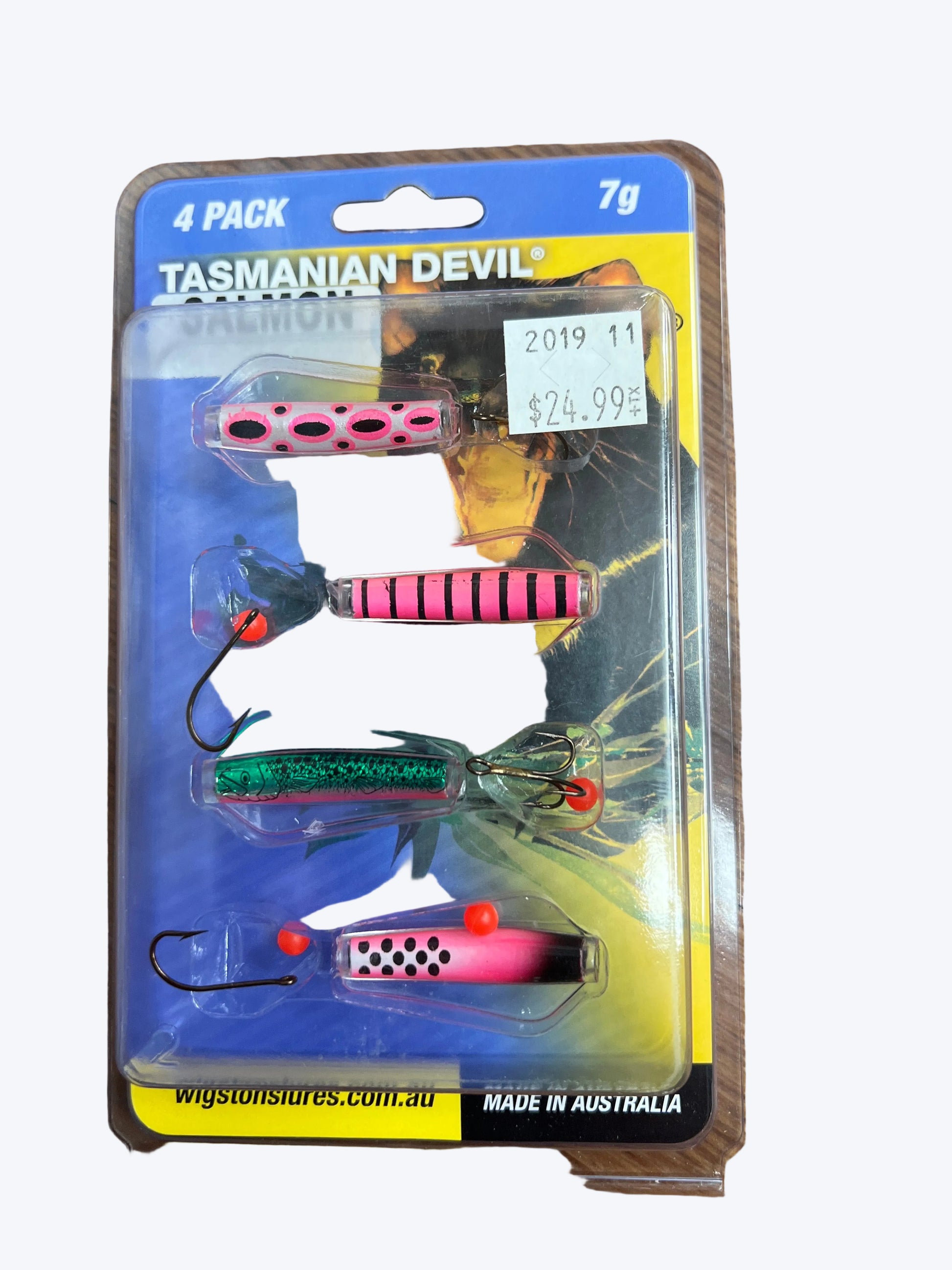 The Tasmanian Devil Salmon Pack 7g