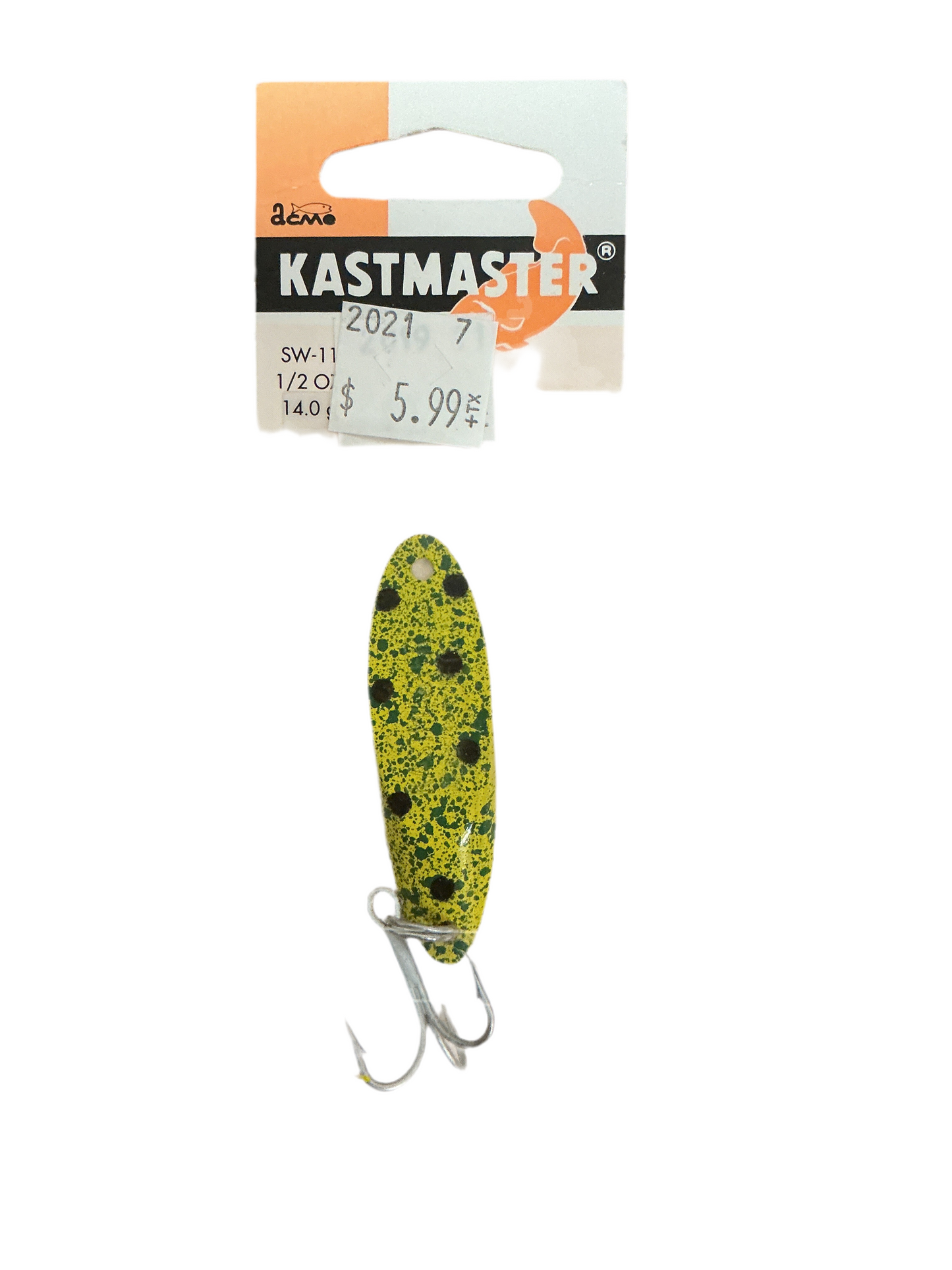 Kastmaster Acme Tackle Company 1/2oz.