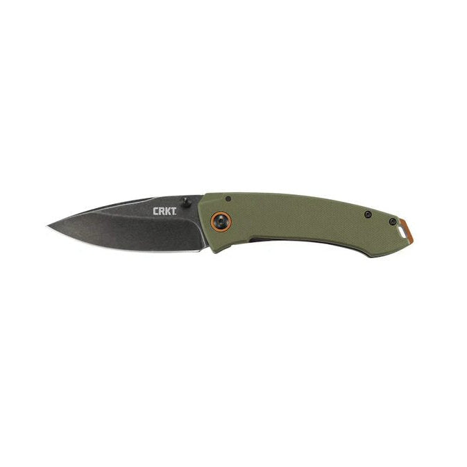 CRKT Burnley Tuna folding EDC knife with G10 and stainless steel handle, frame lock, available at Glenwood Springs Outdoors, Glenwood Springs, CO