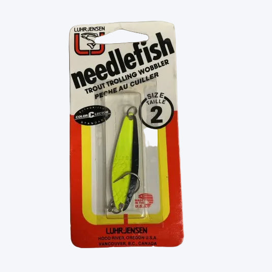 Luhr-Jensen Needlefish Size 2 C-Lector Chart trolling lure — Glenwood Springs Outdoors
