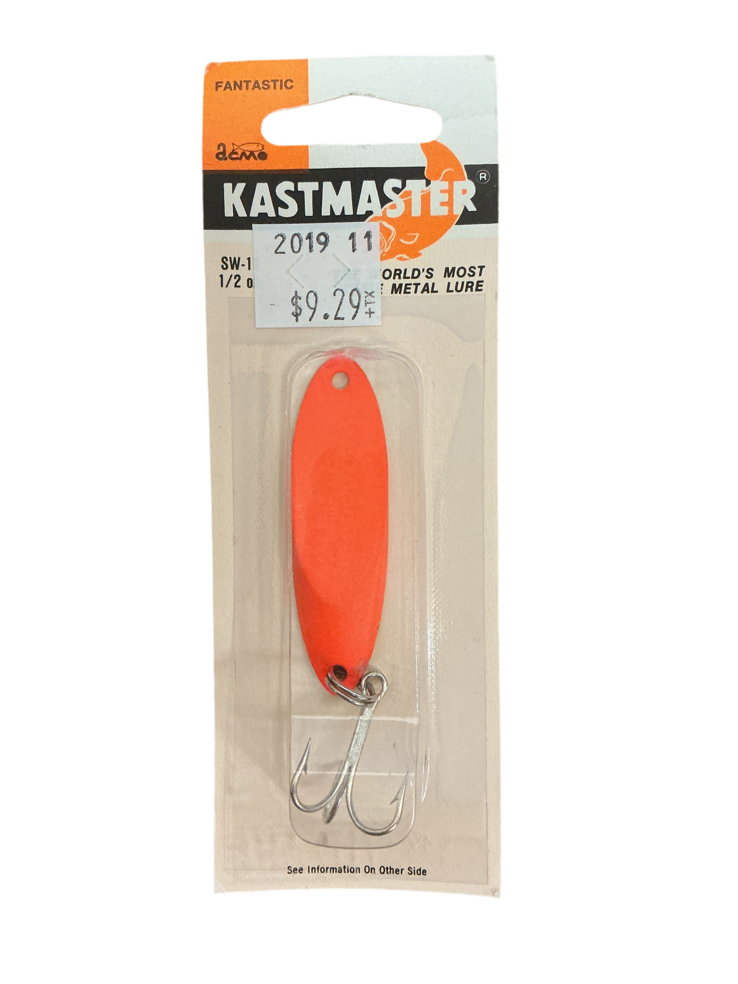 Kastmaster Acme Tackle Company 1/2oz.