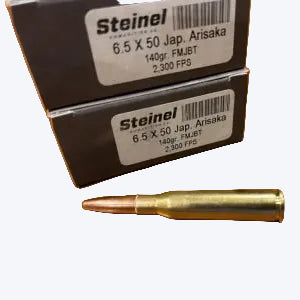 6.5x50 Jap. Arisaka Steinel 139gr FMJBT
