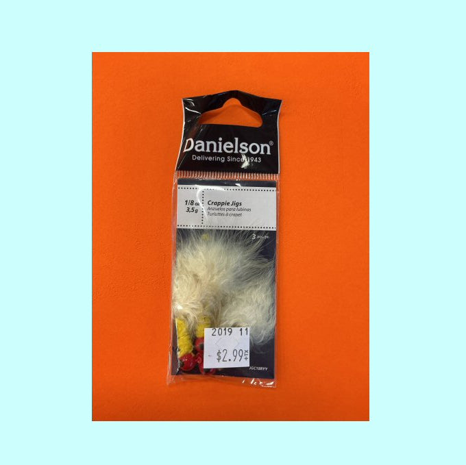 Danielson Crappie Jigs 1/8oz.