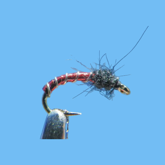 Disco Midge - Red - Midge Fly Pattern | Glenwood Springs Outdoors