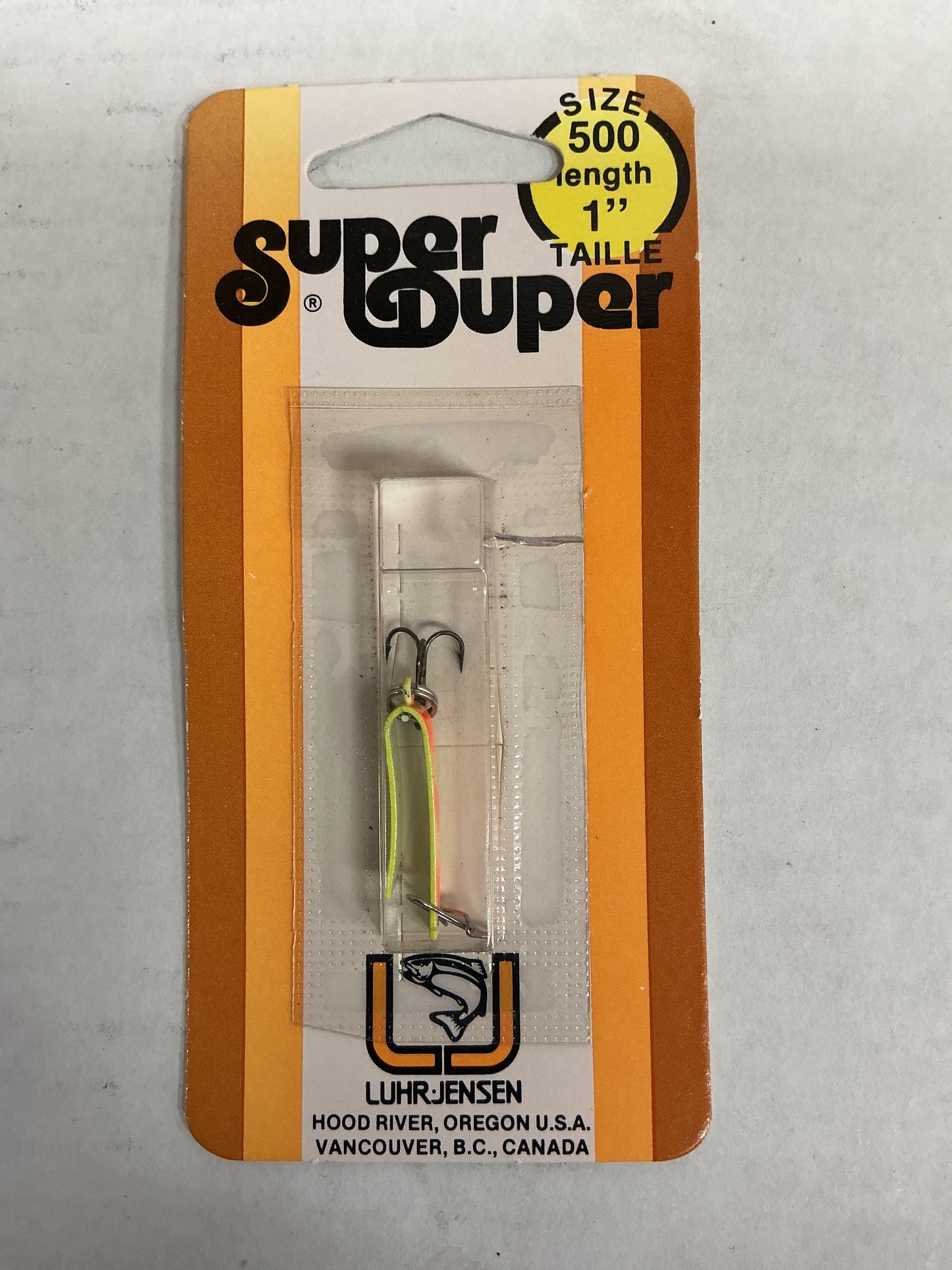 Luhr-Jensen Super Duper Size 500 1” Length