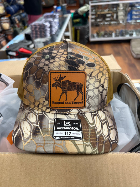 Bagged and Tagged hunting lifestyle hat for hunters — available at Glenwood Springs Outdoors