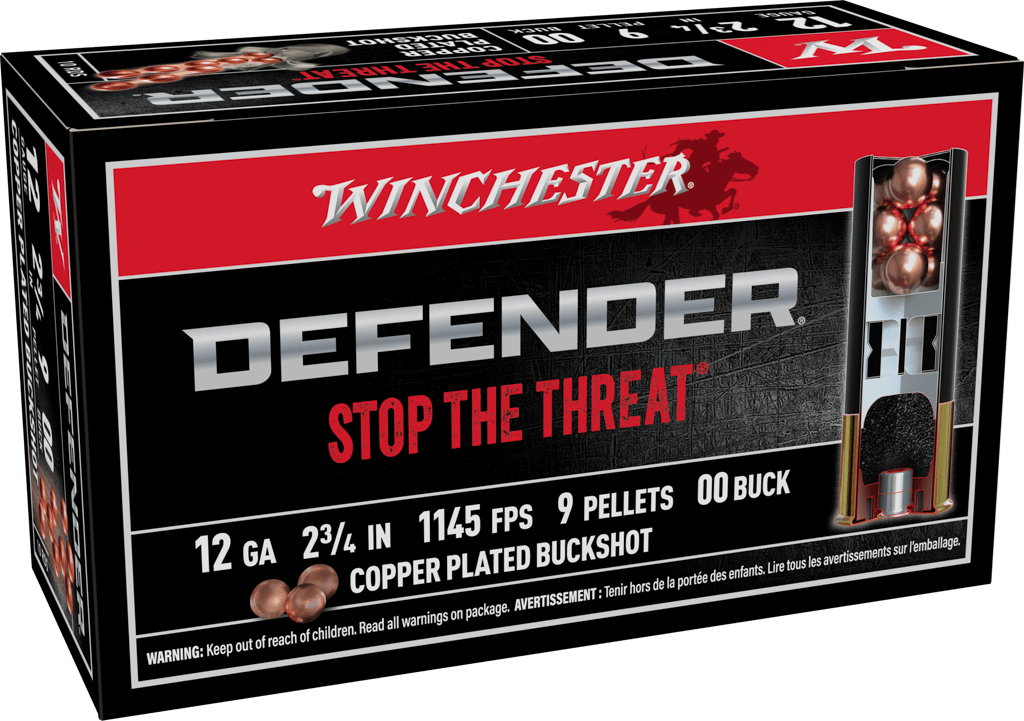 Winchester Defender 12ga 2 3/4 00 Buckshot