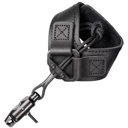 Scott Archery Quick Shot fixed-jaw wrist strap release for compound bow bowhunting and target archery