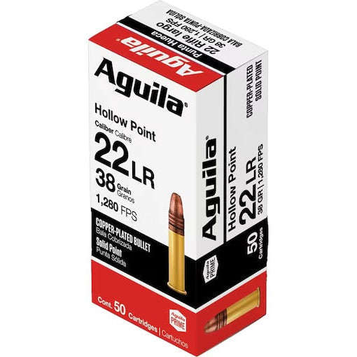 Aguila 22 Super Extra Hollow Point 38 Grain