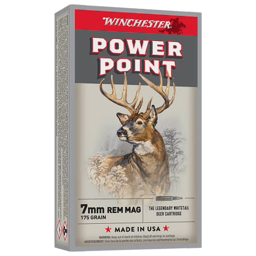 7mm Rem Mag Winchester 175gr Power Point