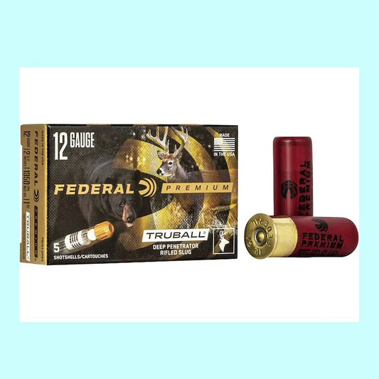 Federal 12ga Premium Truball Deep Penetrator Rifled Slug 1oz