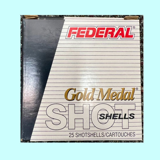 Federal Gold Medal Paper – 12 Gauge, 2 3/4" 1 1/8 oz 8 Shot 1200 FPS