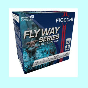 Fiocchi Steel Waterfowl Flyway Series 12ga 3” 1 1/5oz. 1550FPS #2 - Case