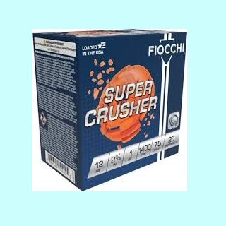 Fiocchi Super Crusher 12GA 2 3/4 1400FPS 1OZ #7.5