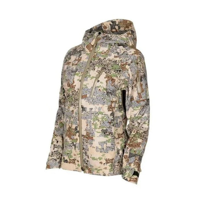 Forloh AllClima Soft Shell Jacket in Exposed — wind-resistant stretch soft shell for hunting and outdoor use