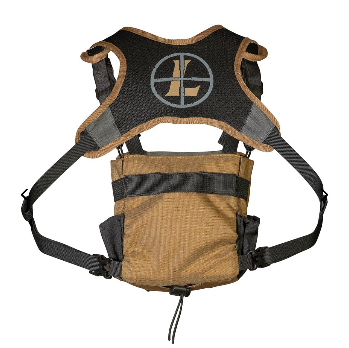 Leupold GO Afield binocular chest harness — premium bino harness for elk and mule deer hunting, available at Glenwood Springs Outdoors