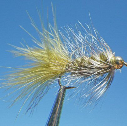 GB Wooly Bugger - Olive/Grizzly