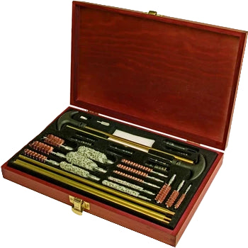 Outers 32 Piece universal wood gun cleaning box