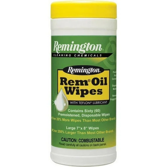 Remington Rem oil wipes firearm lubricant