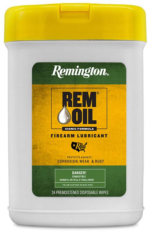 Remington Rem oil wipes firearm lubricant