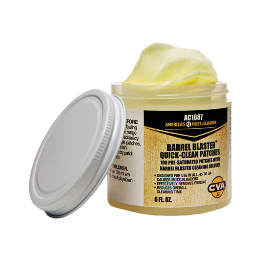 CVA Barrel Blaster Quick-Clean patches