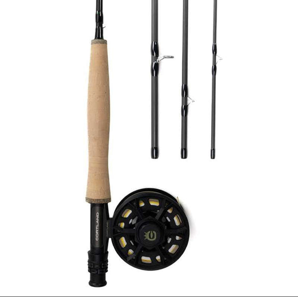Cortland 9' 5WT Guide Series Fly Rod Combo — Complete Fly Fishing Kit