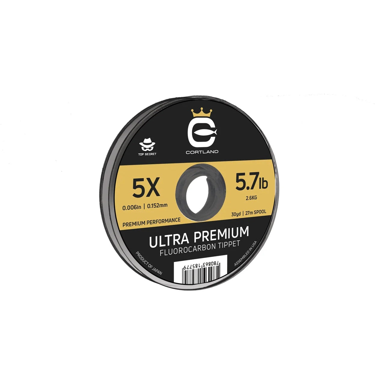 Cortland Ultra Premium Flourocarbon Tippet 30yds