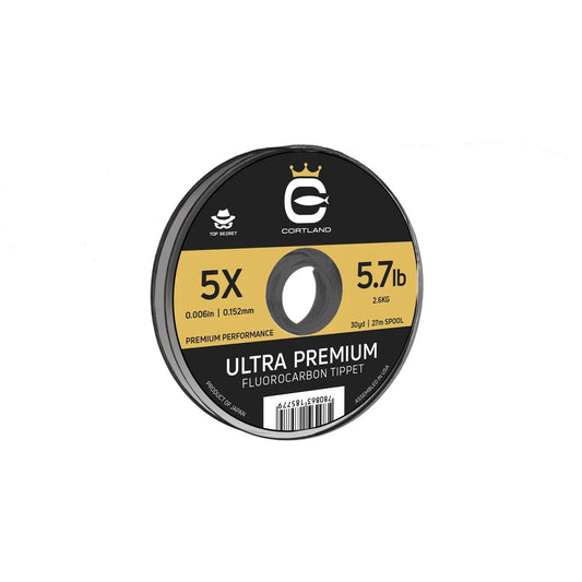 Cortland Ultra Premium Flourocarbon Tippet 30yds