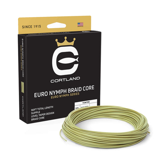 Cortland Euro Nymph Braid Core Fly Line (.022 Diameter)