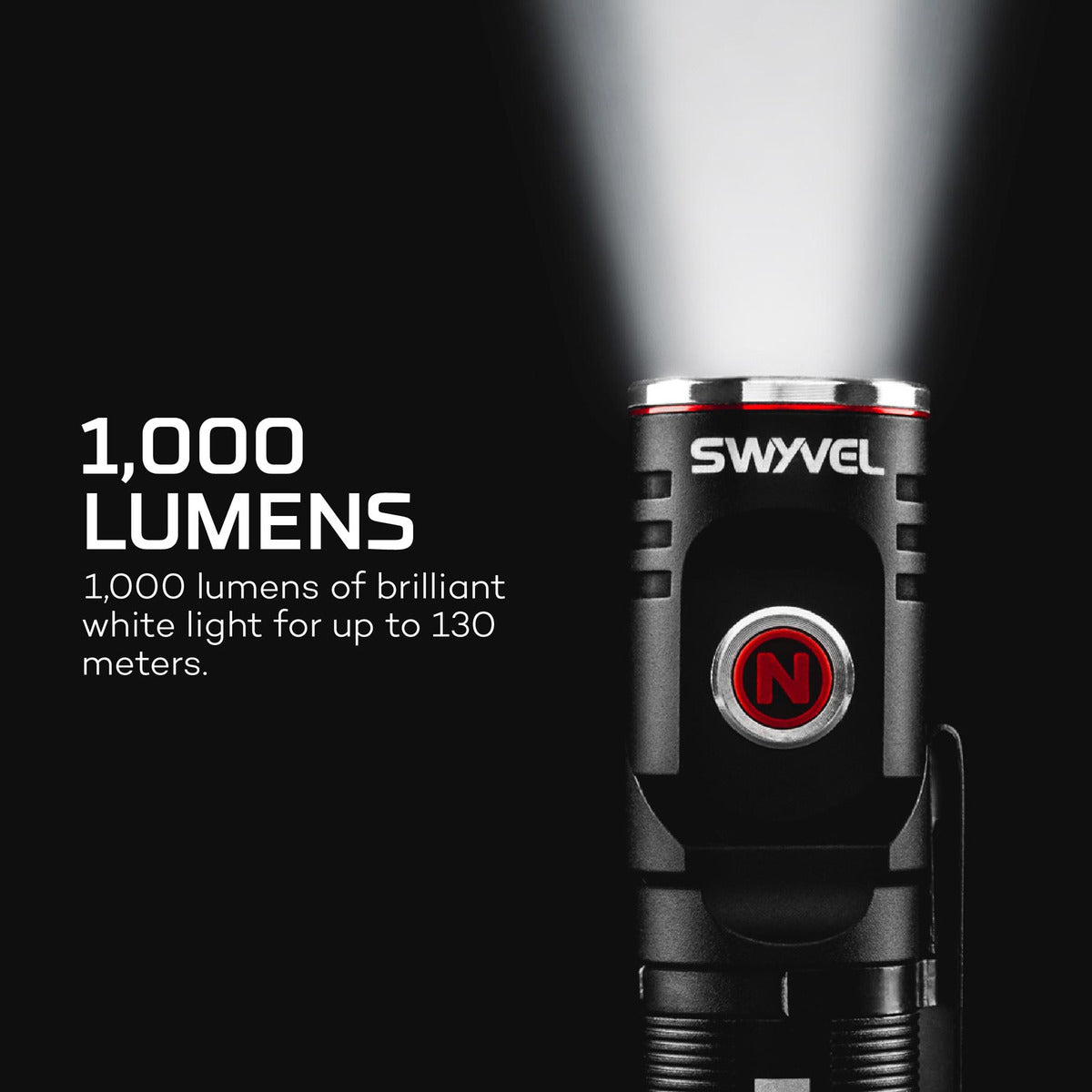 Nebo Swyvel 1K Lumen Rechargeable