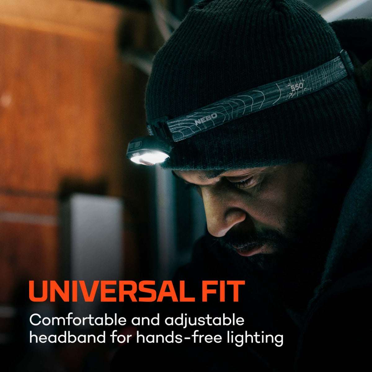 Nebo Mycro 550+ Headlamp & Cap Light